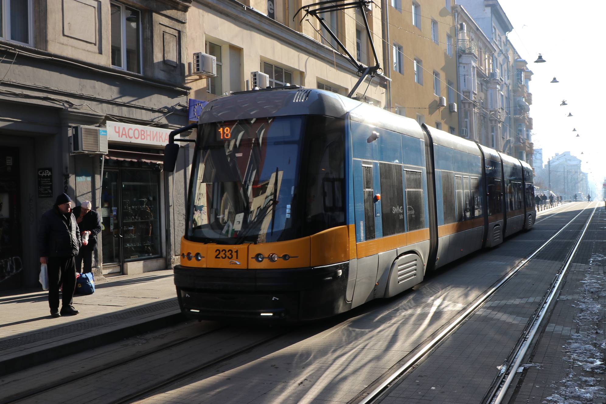  Трамвай номер 18 